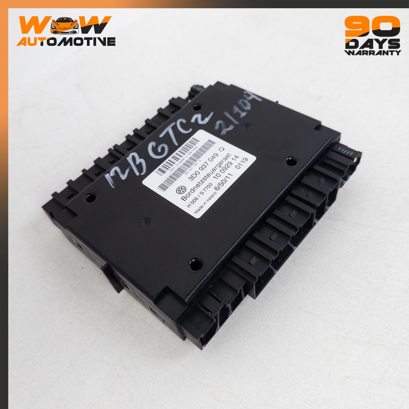 12-19 BENTLEY CONTINENTAL GTC FLYING SPUR ONBOARD SUPPLY CONTROL MODULE UNIT OEM