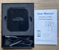 Wireless video carplay adapter