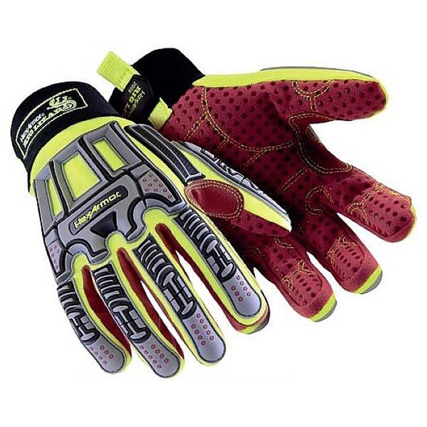 HexArmor Rig Lizard Gloves Size 11 Cut-Proof Faux Leather