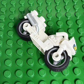Lego Duplo Motorcycle Police white - in 9209