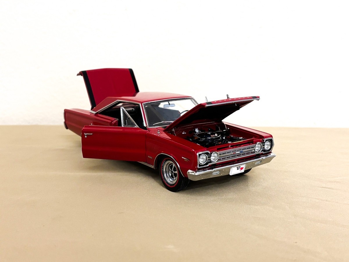 1967 Plymouth GTX Hardtop - Danbury Mint 1-24 Diecast with Box | eBay