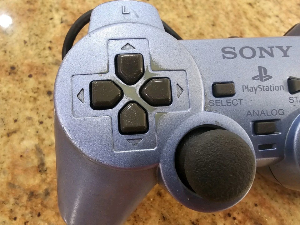 Manette officielle Sony DualShock2 AQUA Playstation2 PS2 TESTÉ jeu