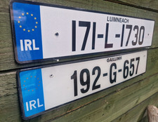 2 Authentic Irish License Plate Galway Limerick All Ireland Special Final 2 Authentic Irish License Plate Galway Limerick All Ireland Special Final