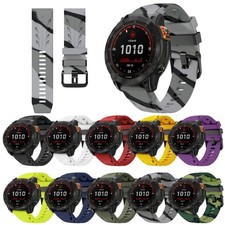 Per Garmin Fenix 7 7X 6X Pro 5 5X Plus 3 3HR 955 Cinturino Silicone Quick Fit