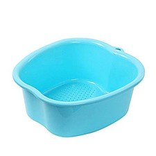 Foot Spa Soaking Tub with Massage Acupoint Foot Bath Soak Tub Feet Bath Blue