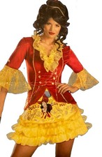 DISNEY Classics Peter Pan CAPTAIN HOOK Dress/Jacket Petticoat Women Sz L 12-14 