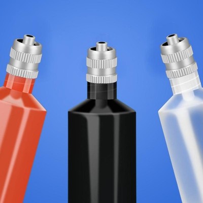 Metall Luer Lock Steck binder M6-M8 Gewinde adapter Ausrücke für Züchter