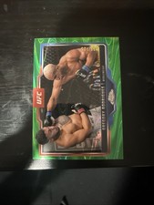 Carte Topps Finest UFC 2024 Gregory Rodrigues Autograph Red Shimmer Refractor