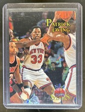 1996-97 Topps Stars Patrick Ewing Finest Atomic Refractor #116 Knicks