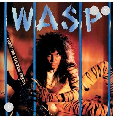 WASP ''Inside The Electric Circus''  RSD 2026 Limited Edition Blue Marble Vinyl