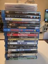 Blu-ray DVD Lot Of 25 With Assorted Family Movies TV Action Adventure
