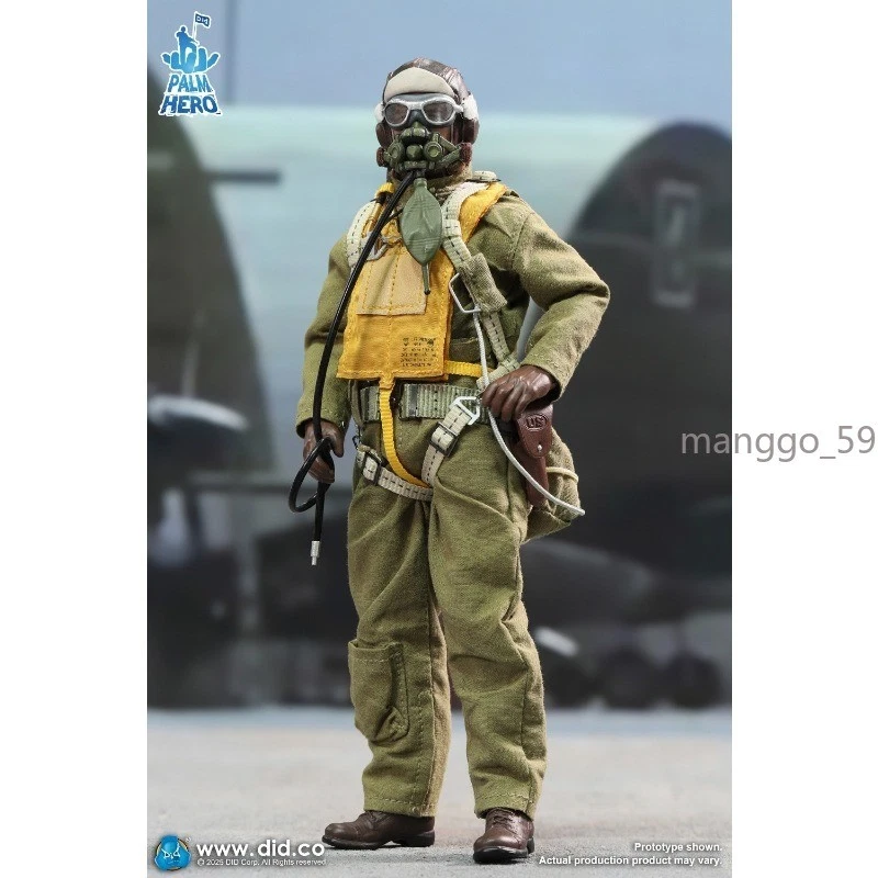Figura de acción regalo DID XA80032 SEGUNDA GUERRA MUNDIAL Ejército de los Estados Unidos Piloto de la Fuerza Aérea Capitán Rafe 1/12 6" Foto 2 de 4