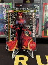 2026 Topps Chrome Marvel Scarlet Witch #145 Spider-Web Refractor 399
