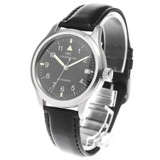 IWC PILOT'S WATCH MARK XII IW324102 36mm SS Black Dial Automatic Date #C014