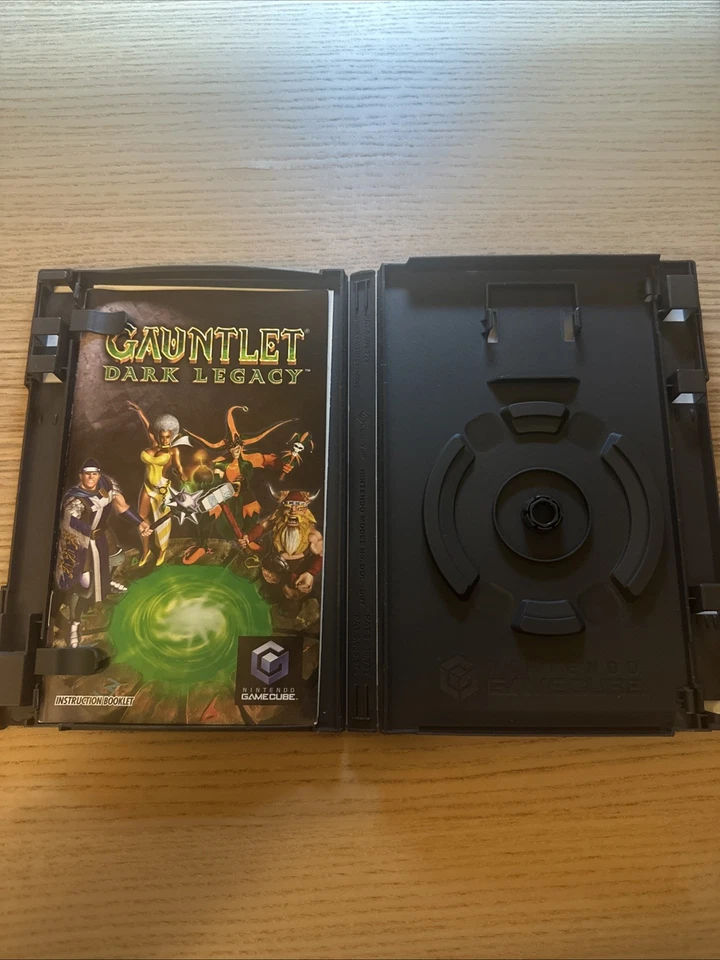Gauntlet: Dark Legacy 保护壳和仅手册任天堂 GameCube 不含游戏 — 第 2/4 张图片