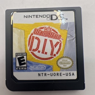 Nintendo DS WarioWare D.I.Y. 2010 Cartridge Tested Working DIY