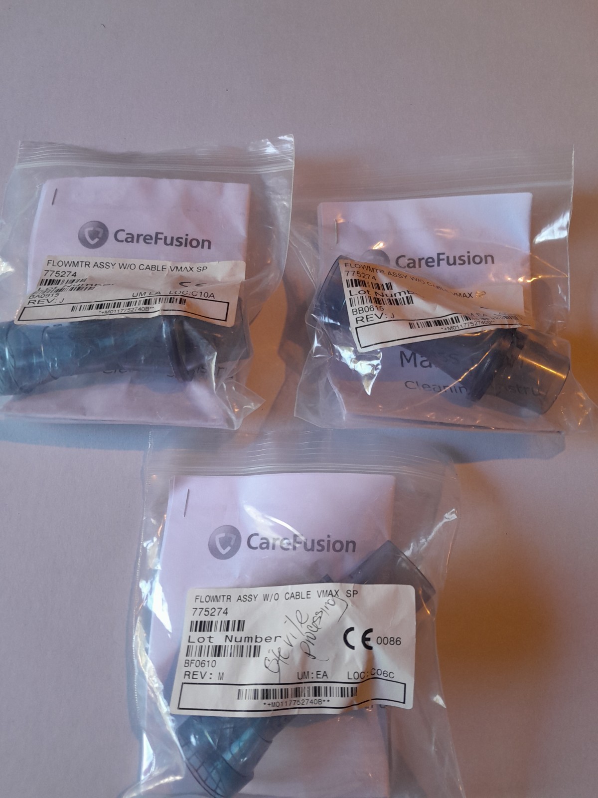 Sensormedics Sensormedics Carefusion Vyaire Vmax Encore Mass Flow Sensor 775274 for ...