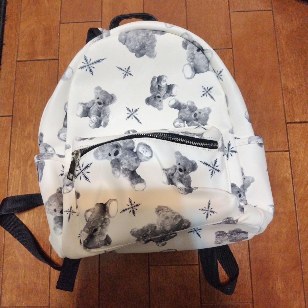 Travas Tokyo Bear Pattern Mini Backpack Crossbody… - image 1