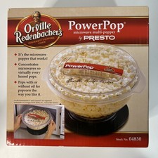 Presto PowerPop Microwave Multi-Popper: Model 04830, Orville Redenbacher (New)