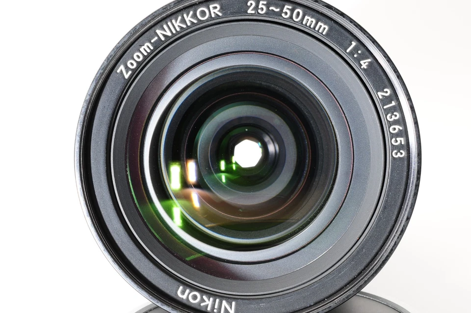 [Exc+5] Lente de enfoque manual Nikon Ai-s Zoom Nikkor 25-50 mm f/4 MF de JAPÓN Foto 3 de 4