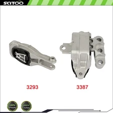 SCITOO Engine Motor & Transmission Mount Set 2Pcs for 2013-2019 Trax L4 1.4L