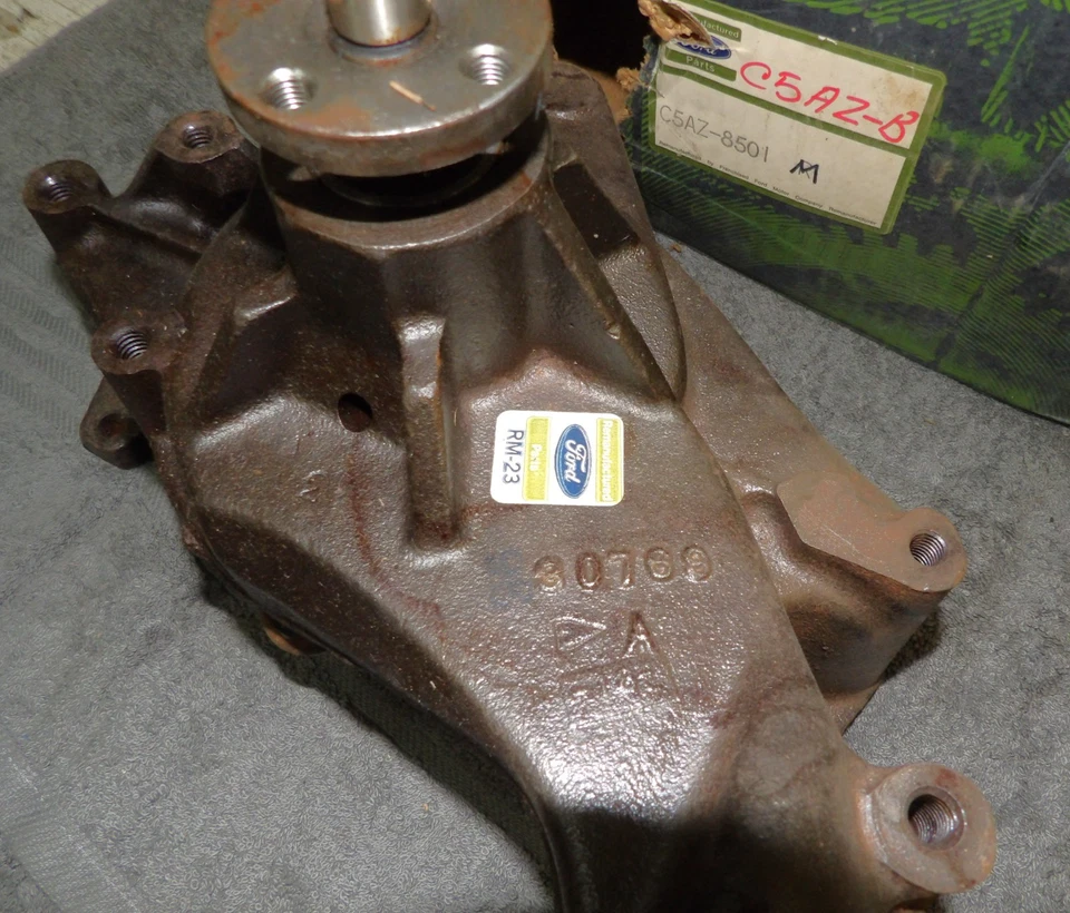 1965 1966 1967 Ford Galaxie 500 XL Monterey NOS REMAN P/C 390 427 428 WATER PUMP - Image 4 of 4