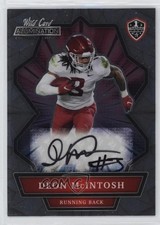 2021 Wild Card Alumination NIL Collegiate Edition Deon McIntosh Auto s1i