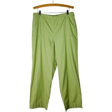 Vintage green cargo coastal high waisted pockets lightweight pants 18