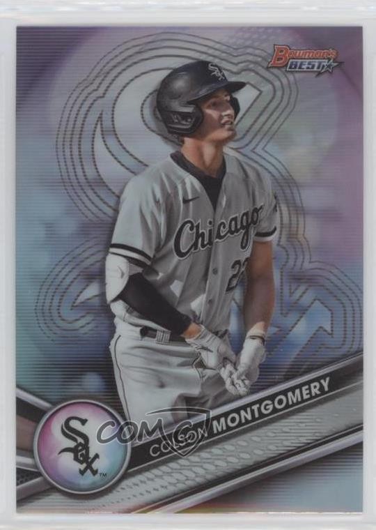 2022 Bowman's Best Top Prospects Colson Montgomery #TP-27 5k5