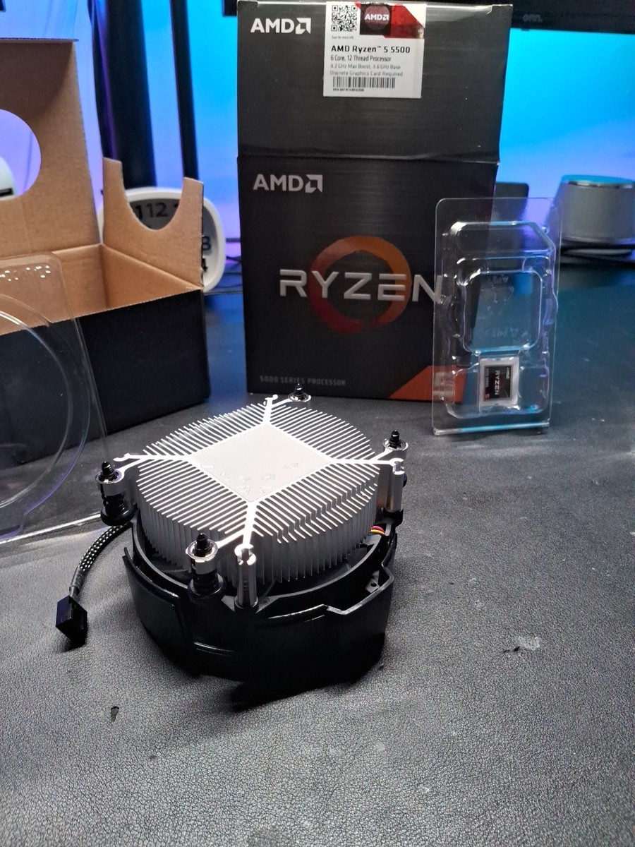 AMD Ryzen 5 5500 Processor (4.2 GHz, 6 Cores, Socket AM4) Тray