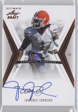 2012 Ultimate Leaf Draft Janoris Jenkins #JJ1 Auto 0s3