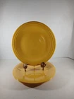 Fiesta Daffodil 3 Dinner Plates 10.25" Fiesta Ware Homer Laughlin