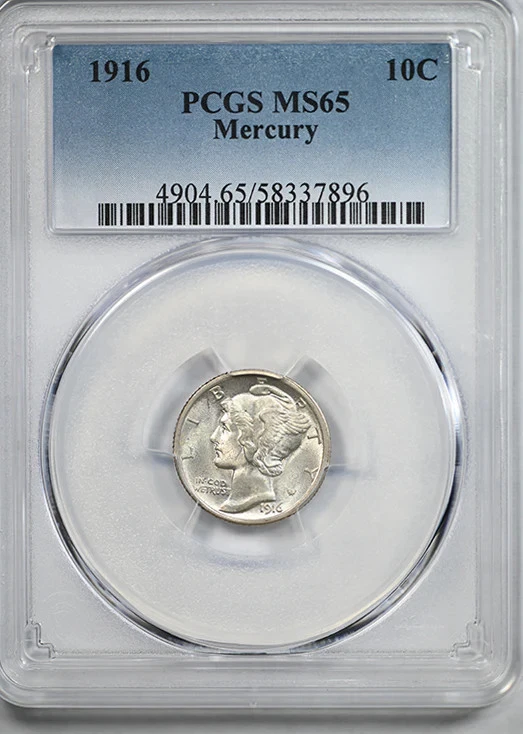 「1916年-D」 マーキュリー銀貨【激レア】【美品】 1916 Mercury Dimes for sale | eBay