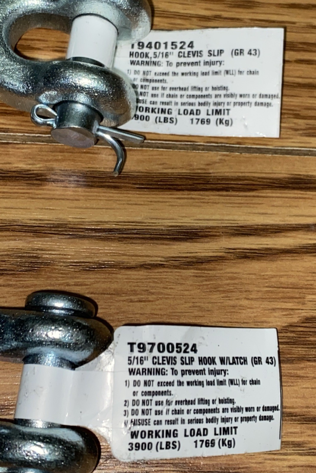 NEW Campbell Clevis Grab & Slip Hook Lot Of 7    FREE SHIPPING