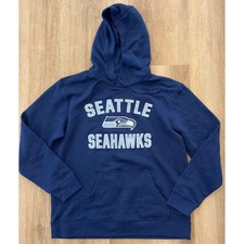 NWOT Men's Seattle Seahawks Fanatics Hoodie - XL - Blue