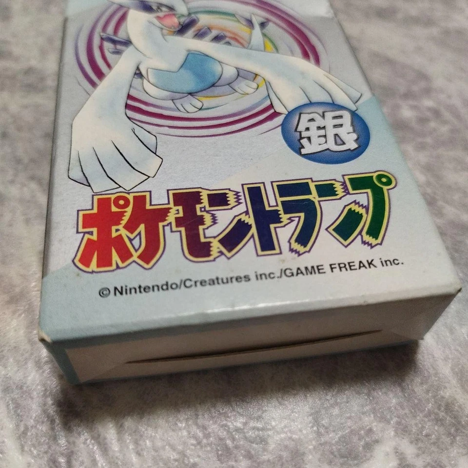 Pokemon Playing Cards Poker Deck Silver Lugia 1996 Unused - Image 4 of 4