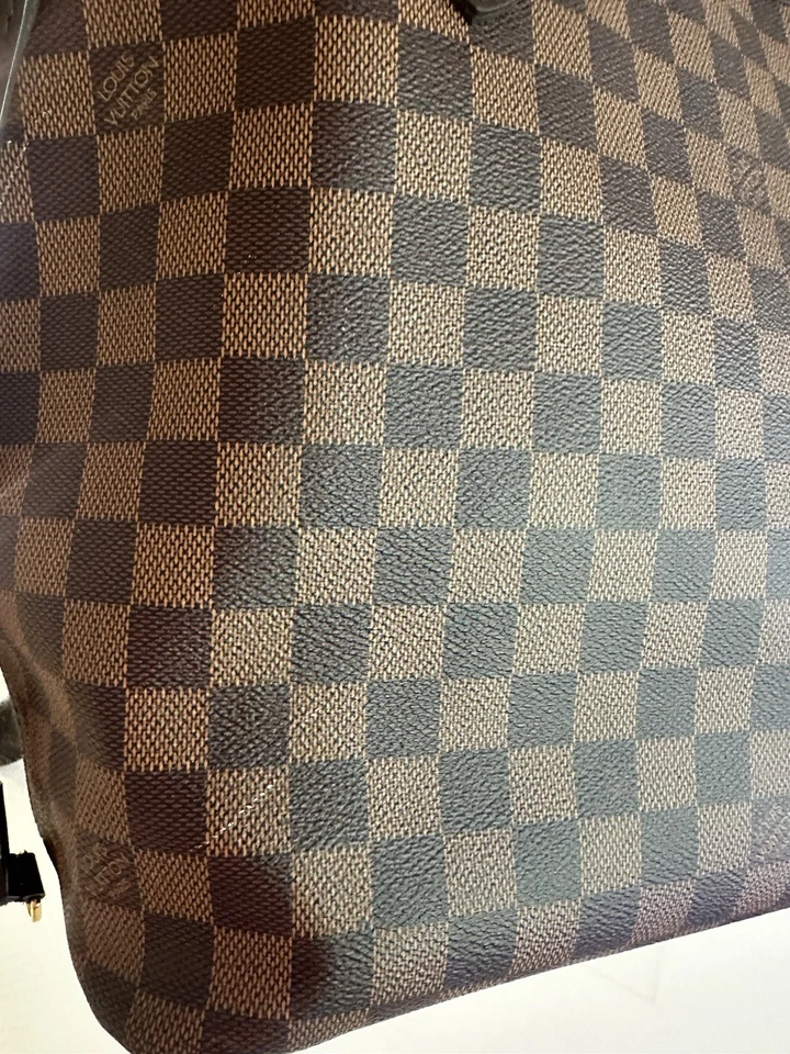 Authentic Louis Vuitton Neverfull Damier Ebene MM Tote Bag - Image 3 of 4