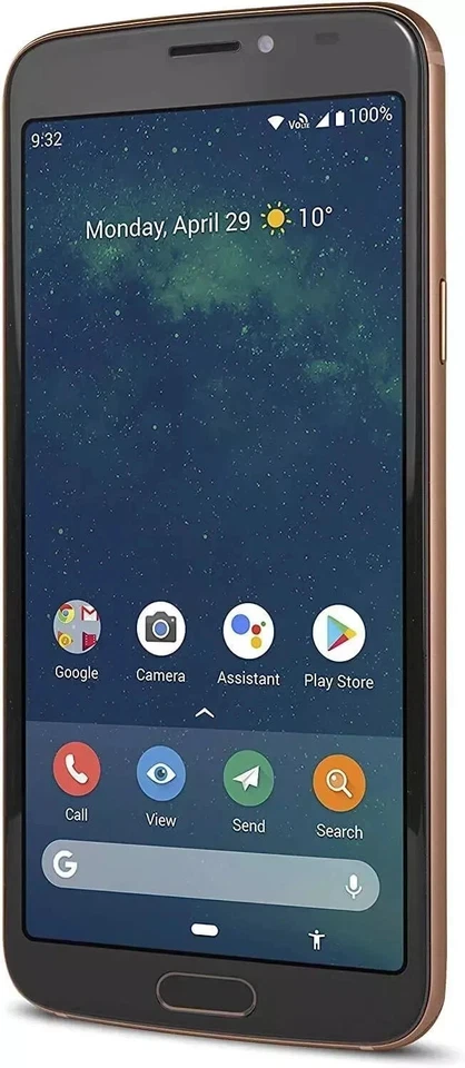 Doro 8080 4G DSB-0220 32GB 3GB 5.7" Unlocked Android Senior Smartphone - Black - Image 3 of 4