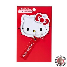 Sanrio I Love Hello Kitty Face Carabiner Red 395781