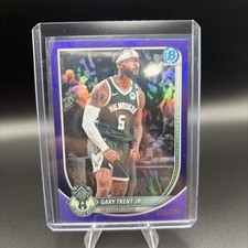 2025 Bowman Basketball-#BCV-165 Gary Trent Jr Purple Refractor /250 