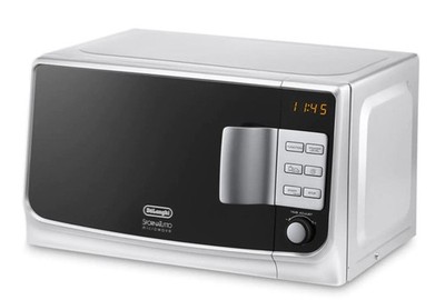 DE'LONGHI Mikrowelle MW20 3 Funktionen Frühstücksfunktion 20L Timer 1050W B-Ware