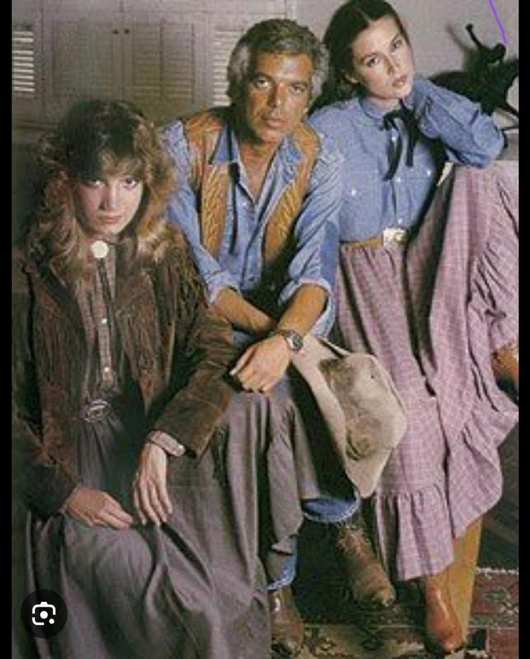 Rare VTG Ralph Lauren Country Wool Maxi Skirt 6 Tweed Equestrian Cottagecore  - Image 2 of 4