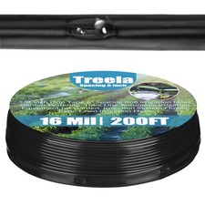 200ft 5/8 Inch Drip Tape 6" Spacing Roll 16 Mil Irrigation Hose Garden Wateri...