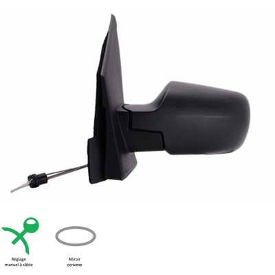 MIROIR RETROVISEUR VW T4 CARAVELLE MULTIVAN GLACE DEGIVRANT GAUCHE CONDUCTEUR