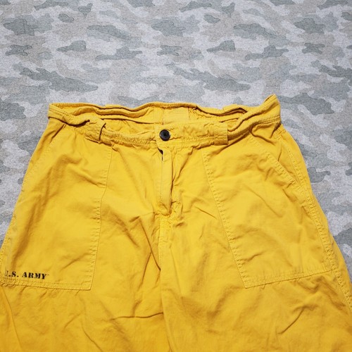U.S Army Shorts Mens 40 Yellow Pockets - Picture 3 of 13