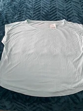 Women’s XL Green Luxe Shirt Top From GAP NWT