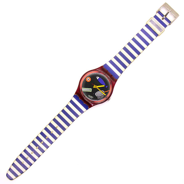 MINT 1993 Swatch Artists FRITTO MISTO GR114 Watch Design by Du 