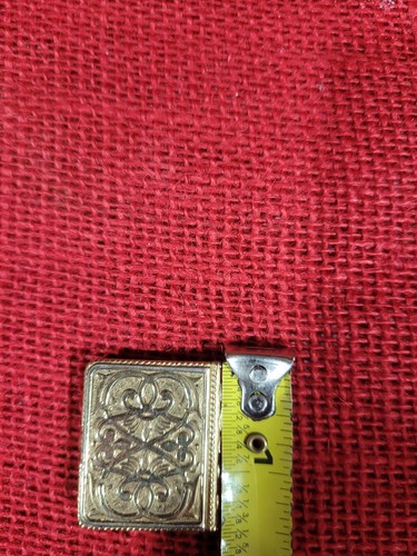 Vintage Gold Toned Avon Memory Book for Perfume Glacé Container - Picture 2 of 8