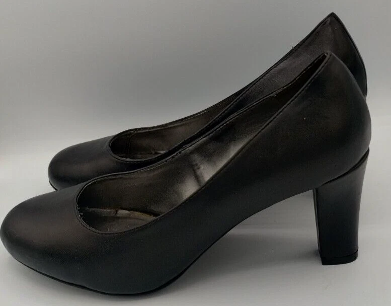 Avenue-Flora Cloud walkers, black pumps, size 11 W - Image 4 of 4