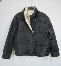 New Masai Lagenlook Tusna Reversible Jacket Down Filled Black/pumice Size M